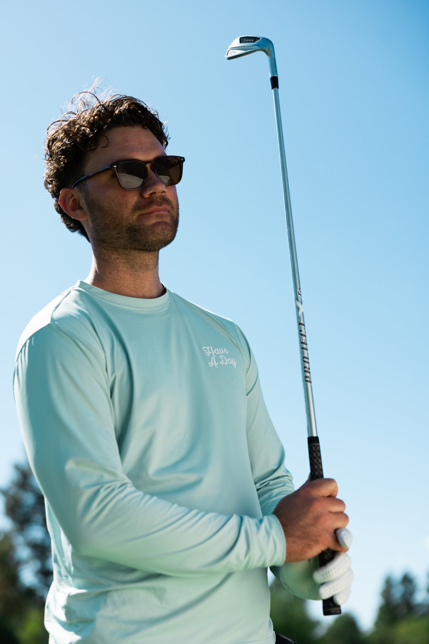 Range Long Sleeve Sage - Breezy Golf